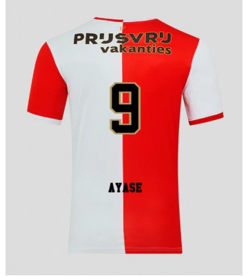 Feyenoord Ayase Ueda #9 Primera Equipación 2025-26 Manga Corta